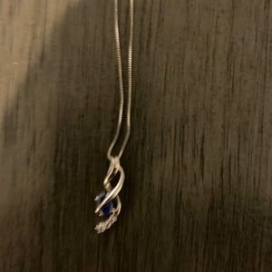 Blue Sapphire necklace
